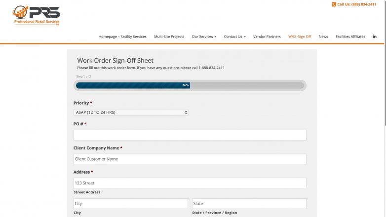 Professional Retail Services