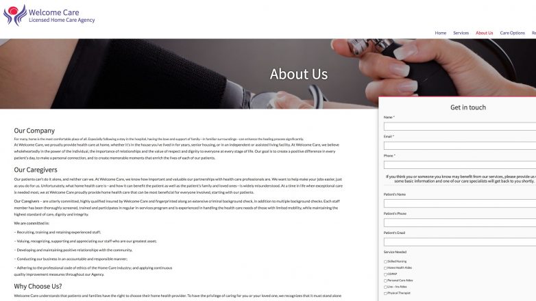 Welcome Care Inc